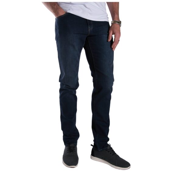 Carman TAPERED Jeans for Tall Men in Blue-Steel